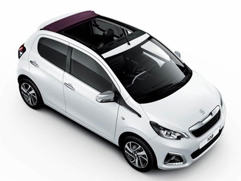 Group O1 – Mini Open Top Automatic: Peugeot 108 Open Top Automatic or Similar
